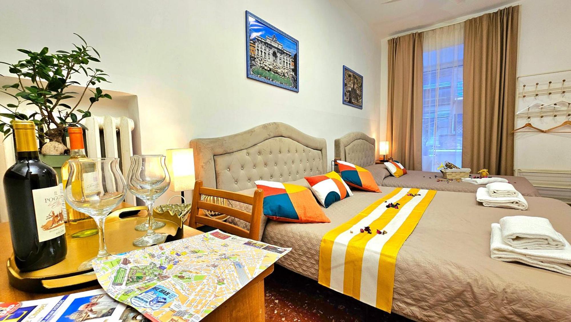Bed and Breakfast A Casa Simpatia Roma - Free Parking If You Book 4 Nights Exterior foto