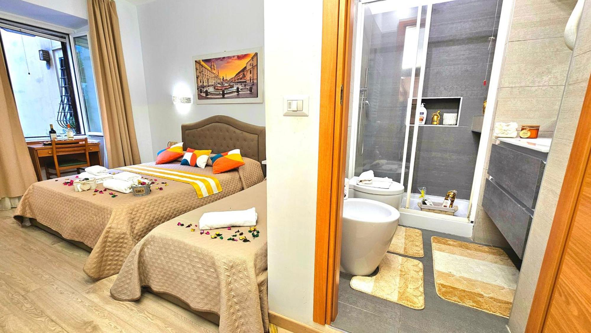 Bed and Breakfast A Casa Simpatia Roma - Free Parking If You Book 4 Nights Exterior foto