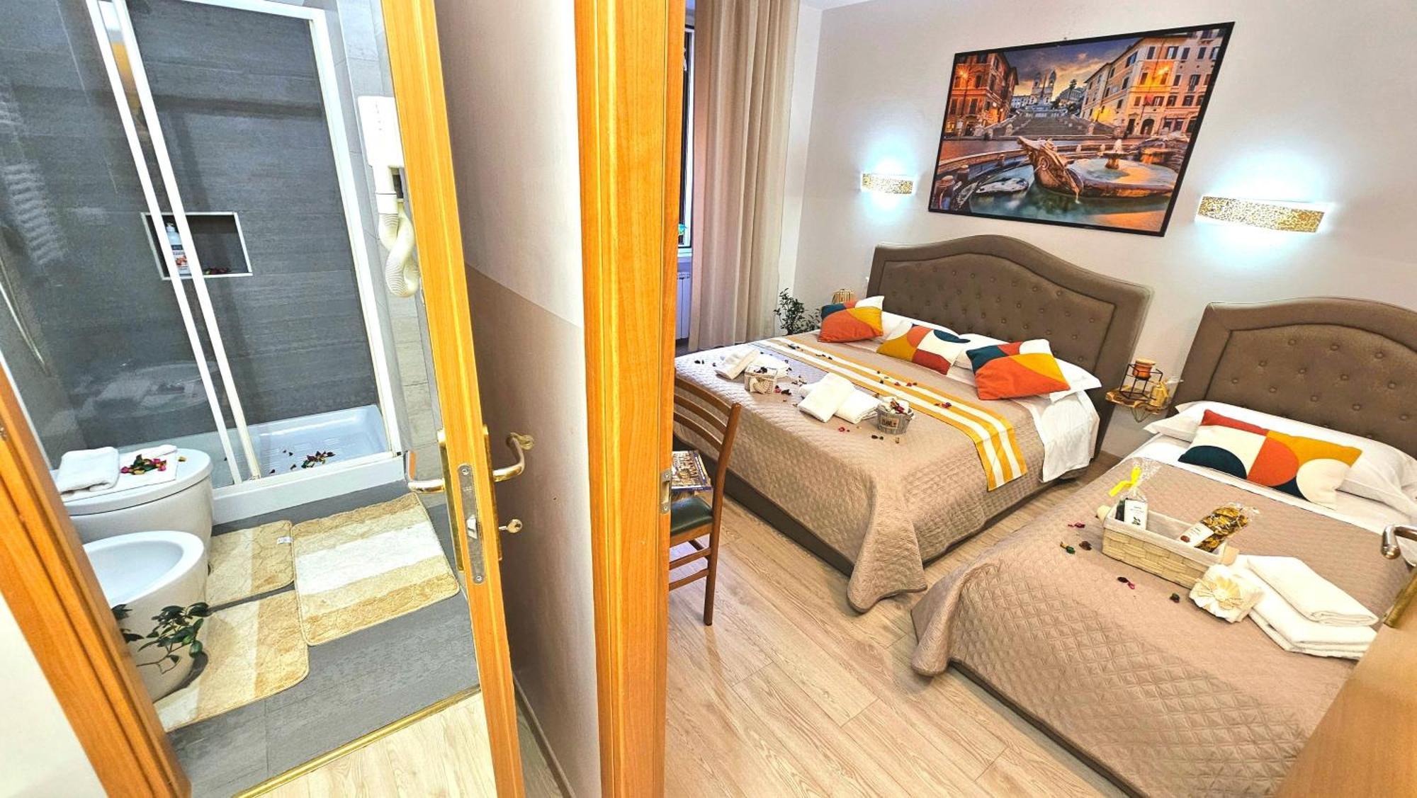 Bed and Breakfast A Casa Simpatia Roma - Free Parking If You Book 4 Nights Exterior foto